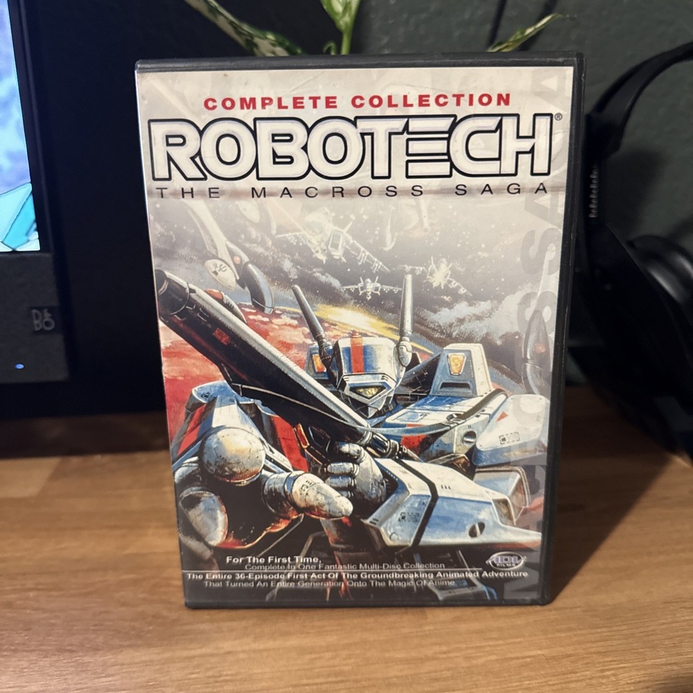 Robotech The Macross Saga Complete Collection (DVD, 2002, 6-Disc Set) ADV Films